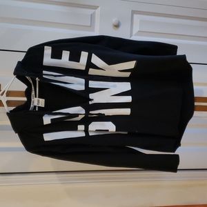 Victoria secret hooded black sweater